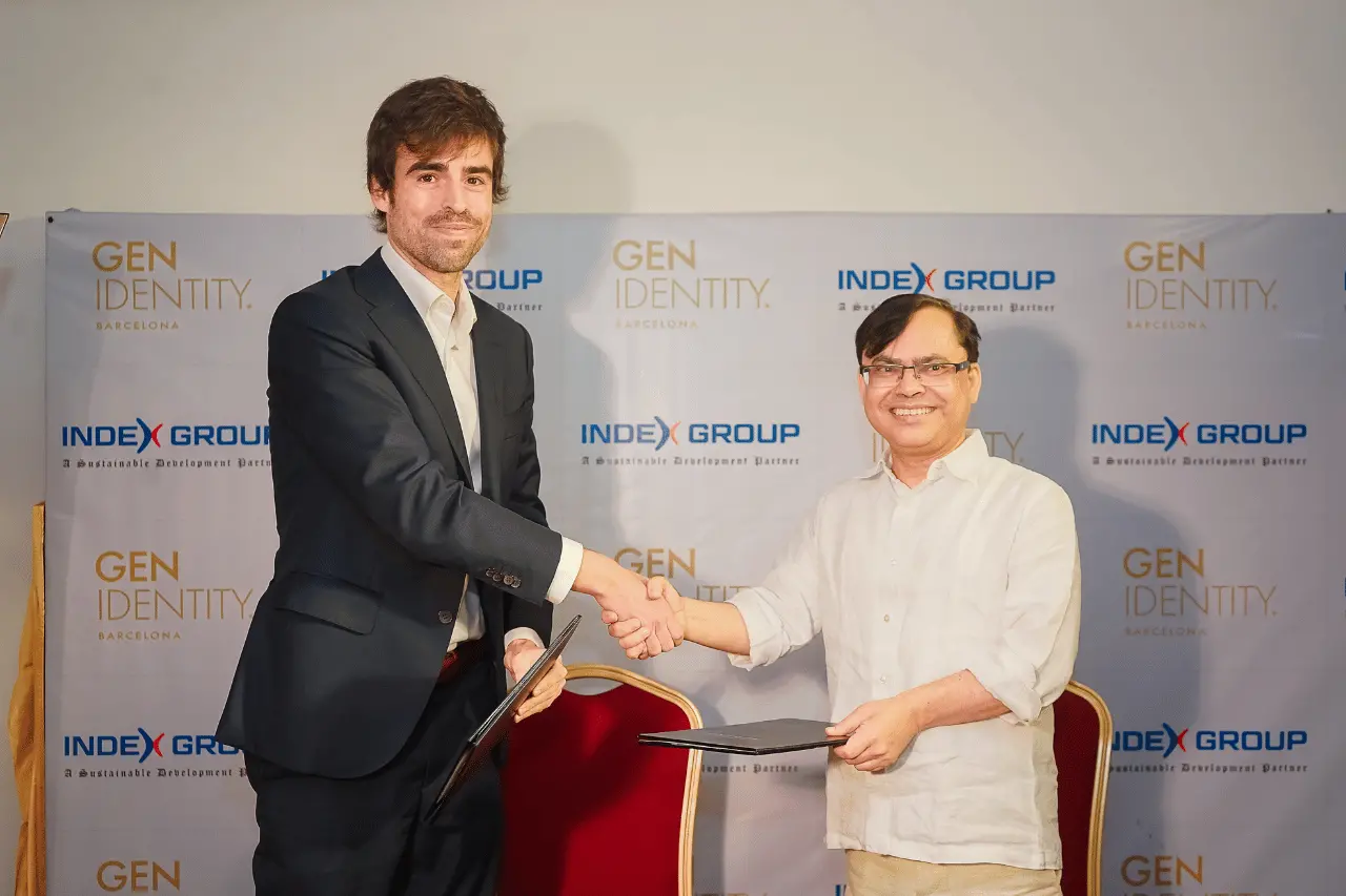 Signing ceremony between INDEX Group and Gen Identity