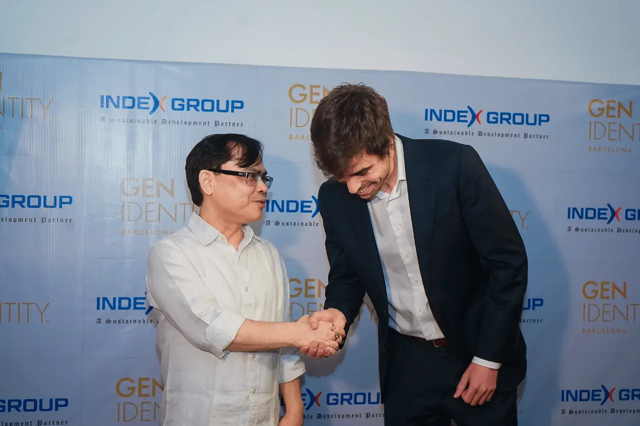 Signing ceremony between INDEX Group and Gen Identity
