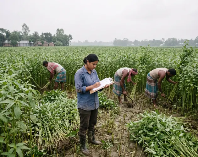 Performance Evaluation of Integrated HYV Jute and Jute Seeds Production Program